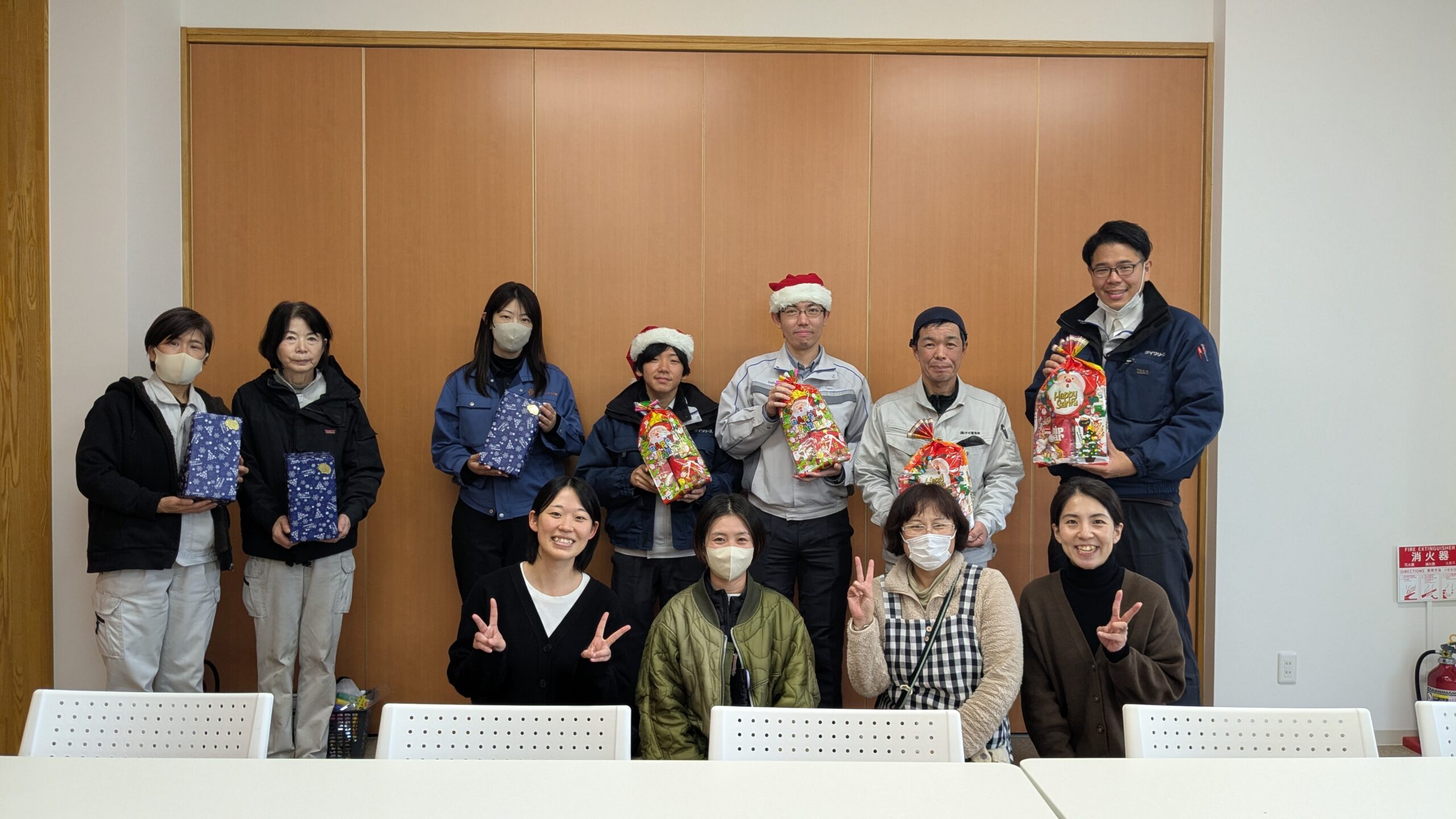 大和リース株式会社さまよりクリスマスプレゼントを頂きました