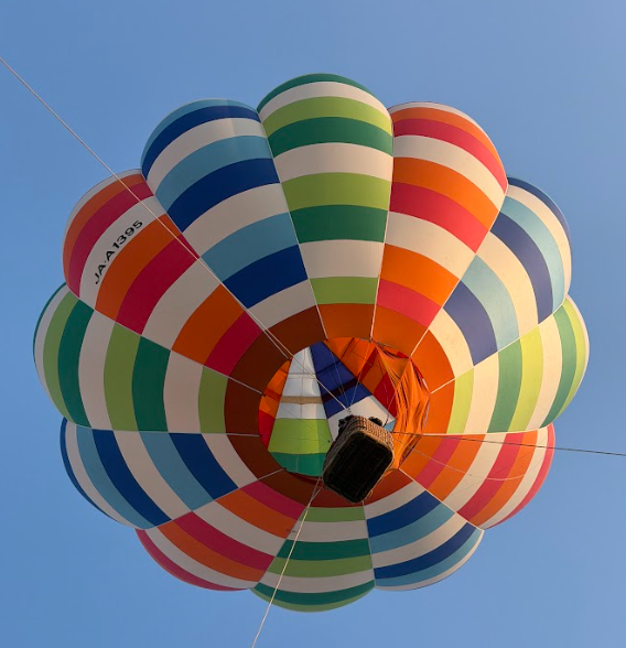 気球で空中散歩！